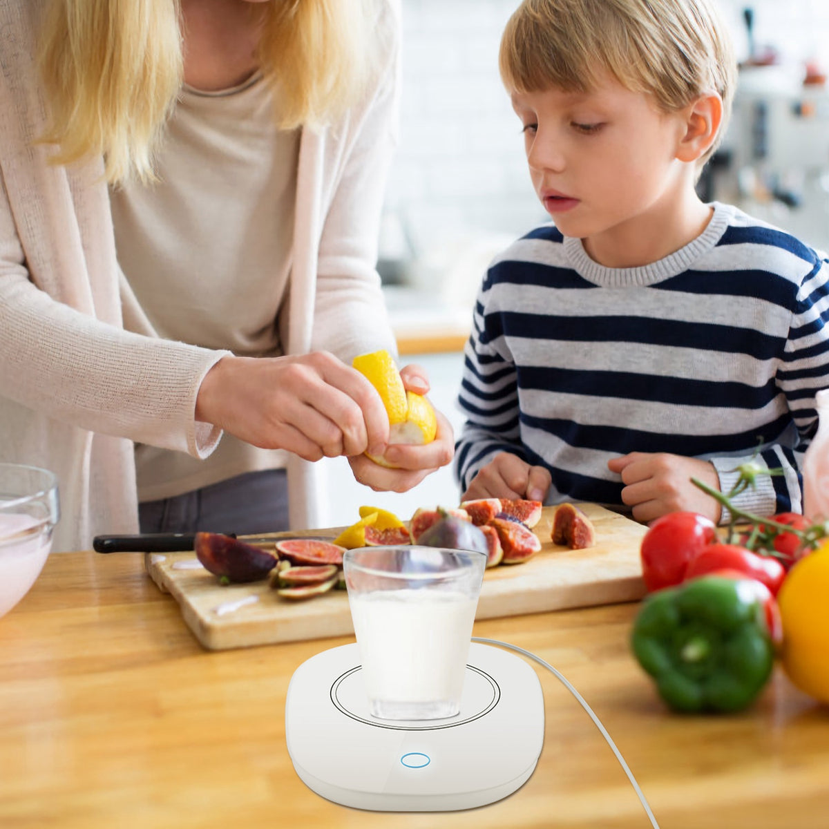 Mug warmer heating plate